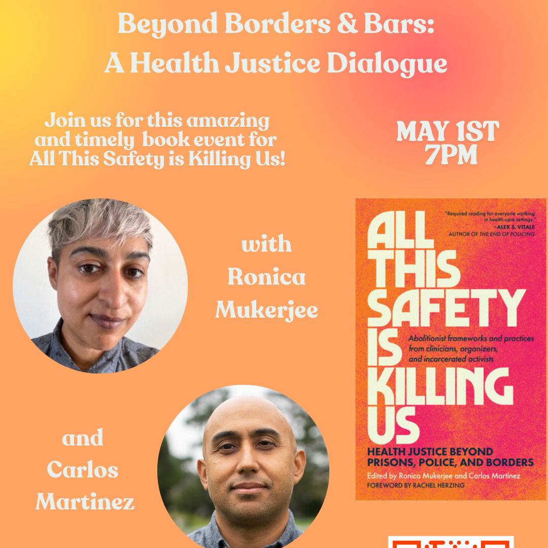 All This Safety is Killing Us Book Event / A Health Justice Dialogue thumbnail