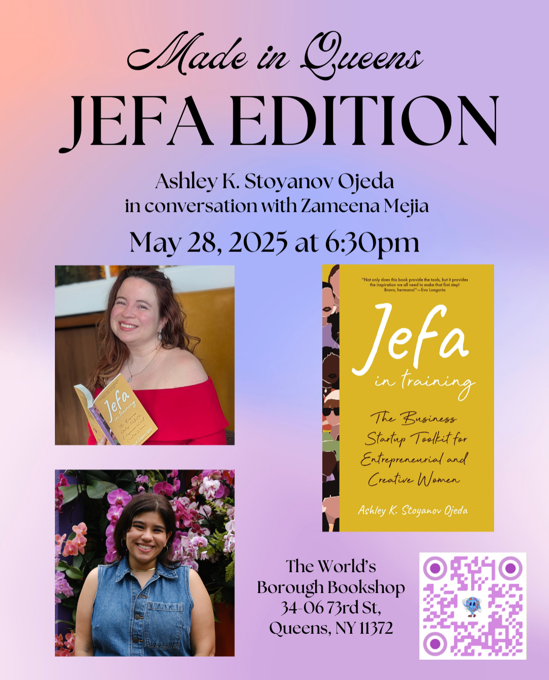 Jefa In Training Book Event thumbnail