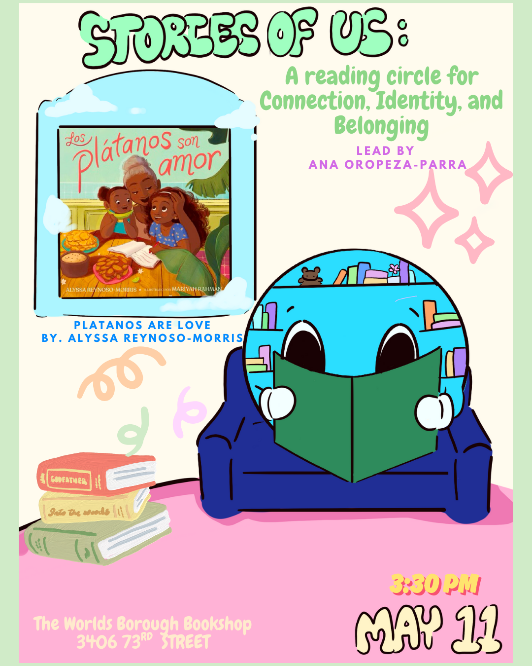 Stories of Us: A Reading Circle for Connection, Identity and Belonging - The Worlds Borough Bookshop thumbnail
