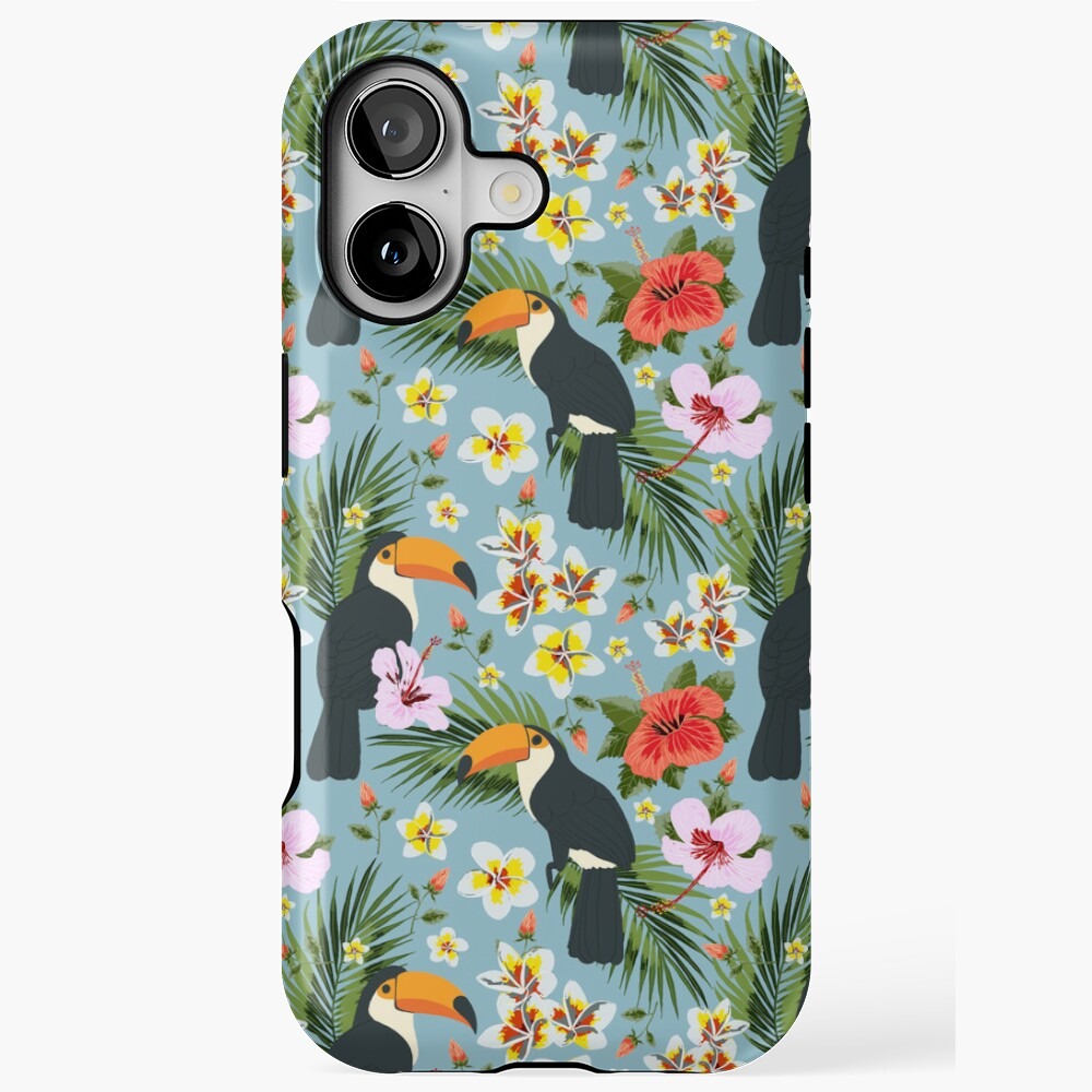 Tropic Toucans & Blooms iPhone Case thumbnail