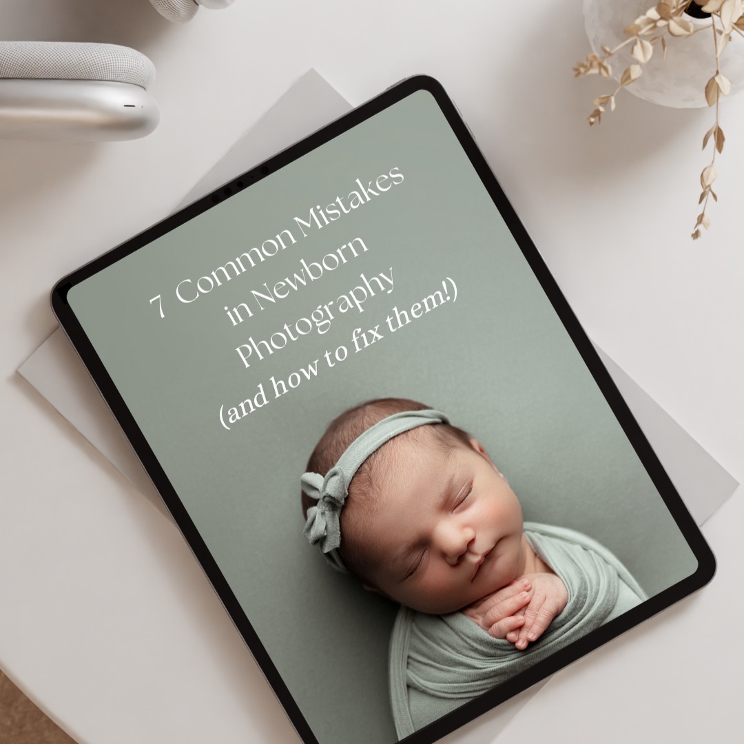 FREE GUIDE: 7 Common Mistakes in Newborn Photography (& How To Fix Them!) thumbnail