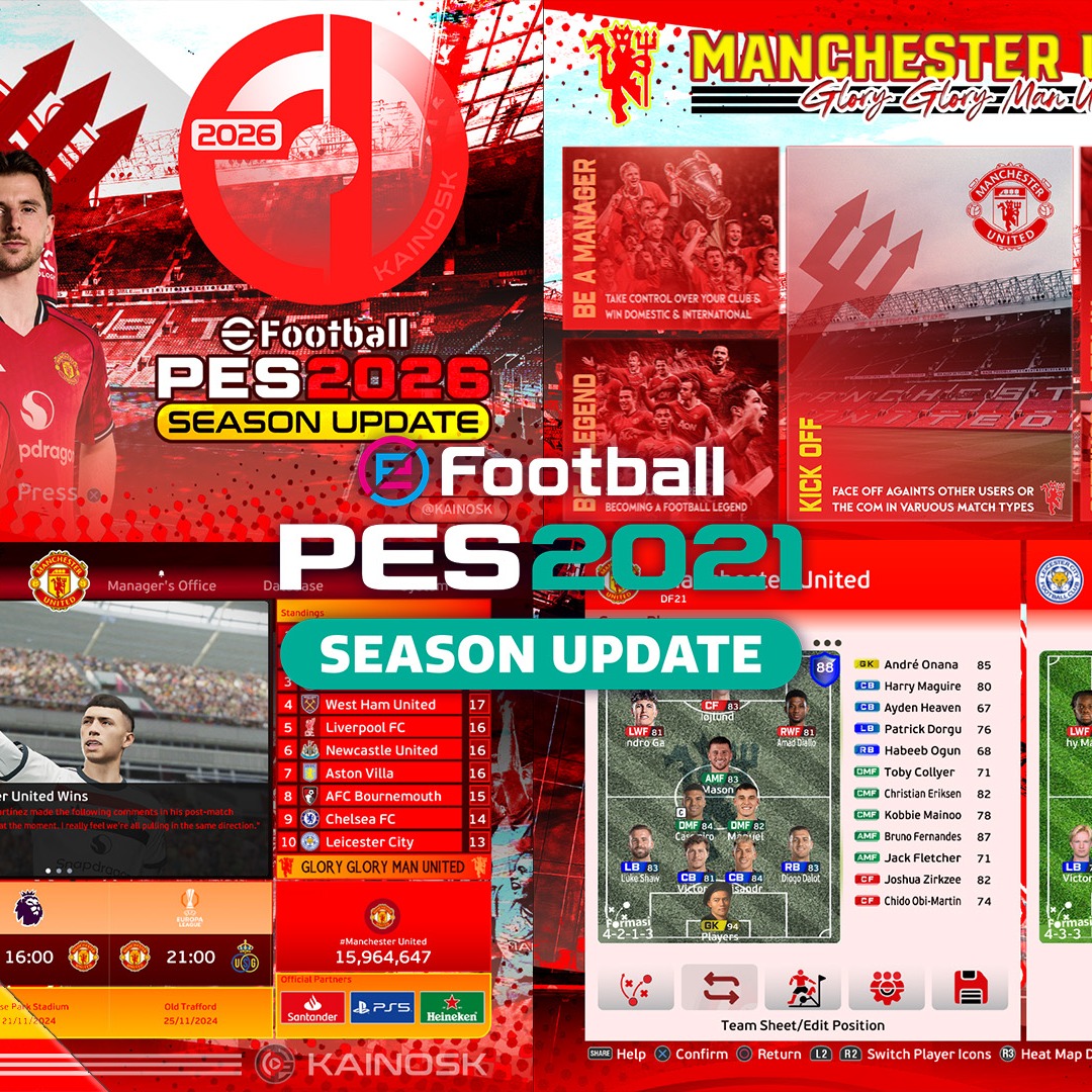 GRAPHIC MENU MAN UNITED 26 thumbnail