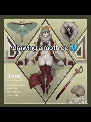 Luna 🦋 . . . . . #furry #art #fy #oc #artist 