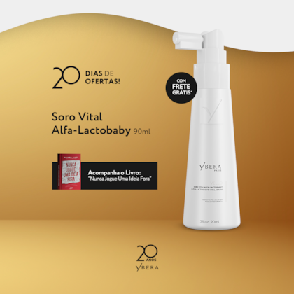 Soro Vello Alfa-Lactobaby 90ml + Livro Nunca jogue uma ideia fora - Ybera Paris thumbnail