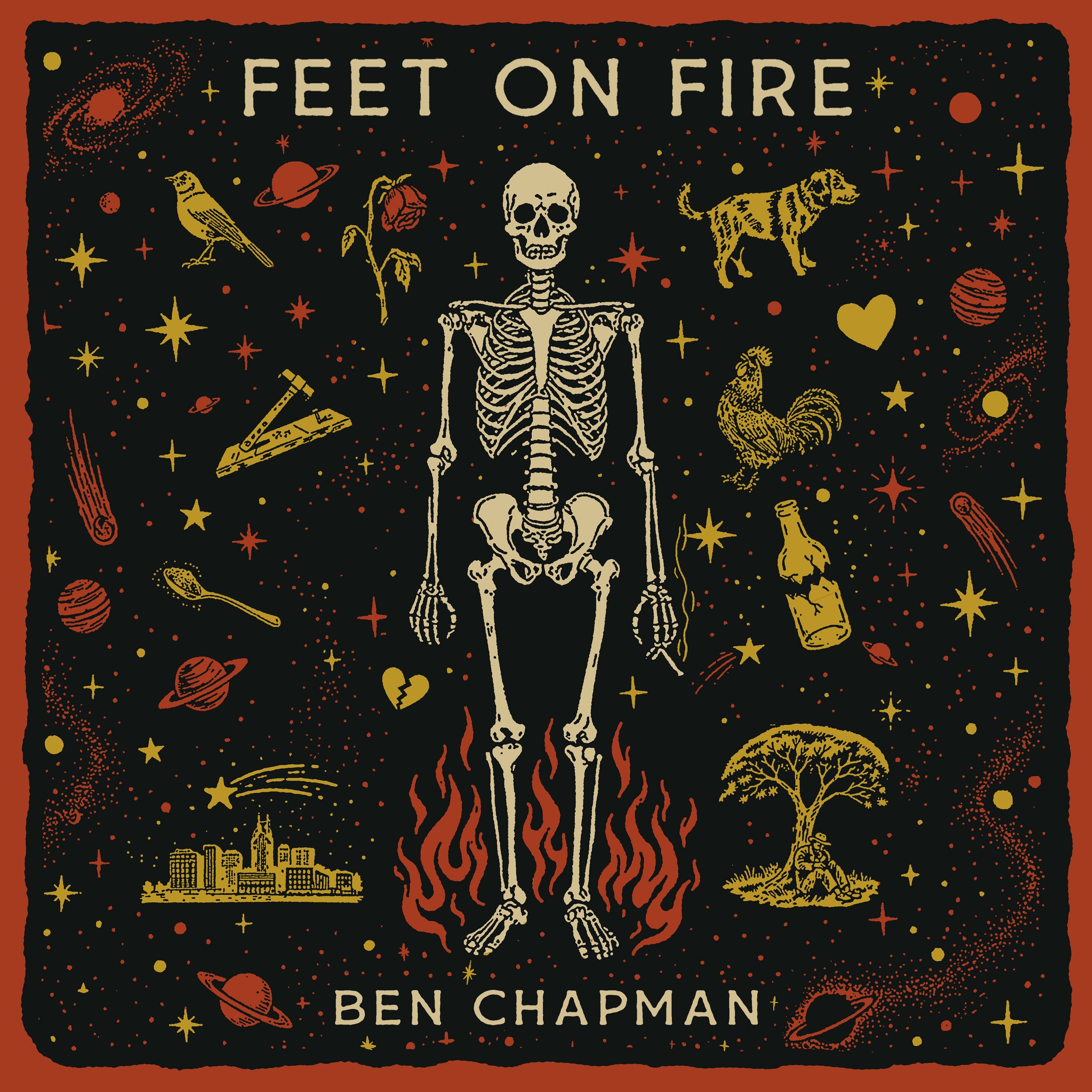 Ben Chapman - Feet On Fire + Wristband (Preorder - Event 5/21/2026) — Grimey's New & Preloved Music thumbnail