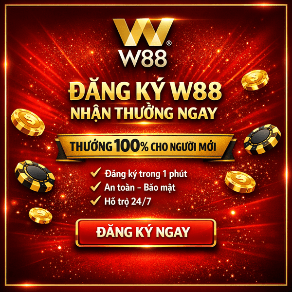 Đăng Ký W88 2026 – Hướng Dẫn Đăng Ký W88 Cặn Kẽ Cho Người Mới thumbnail