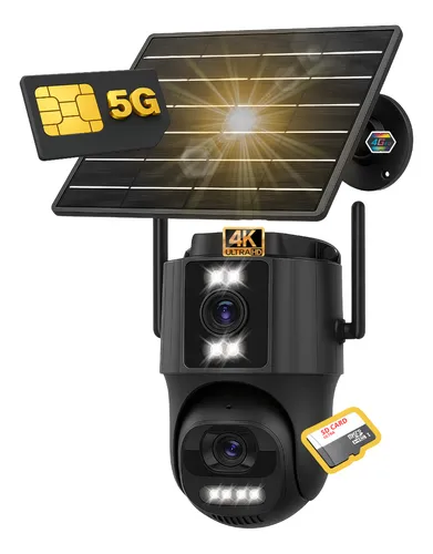 Câmera de segurança solar 4/5g thumbnail