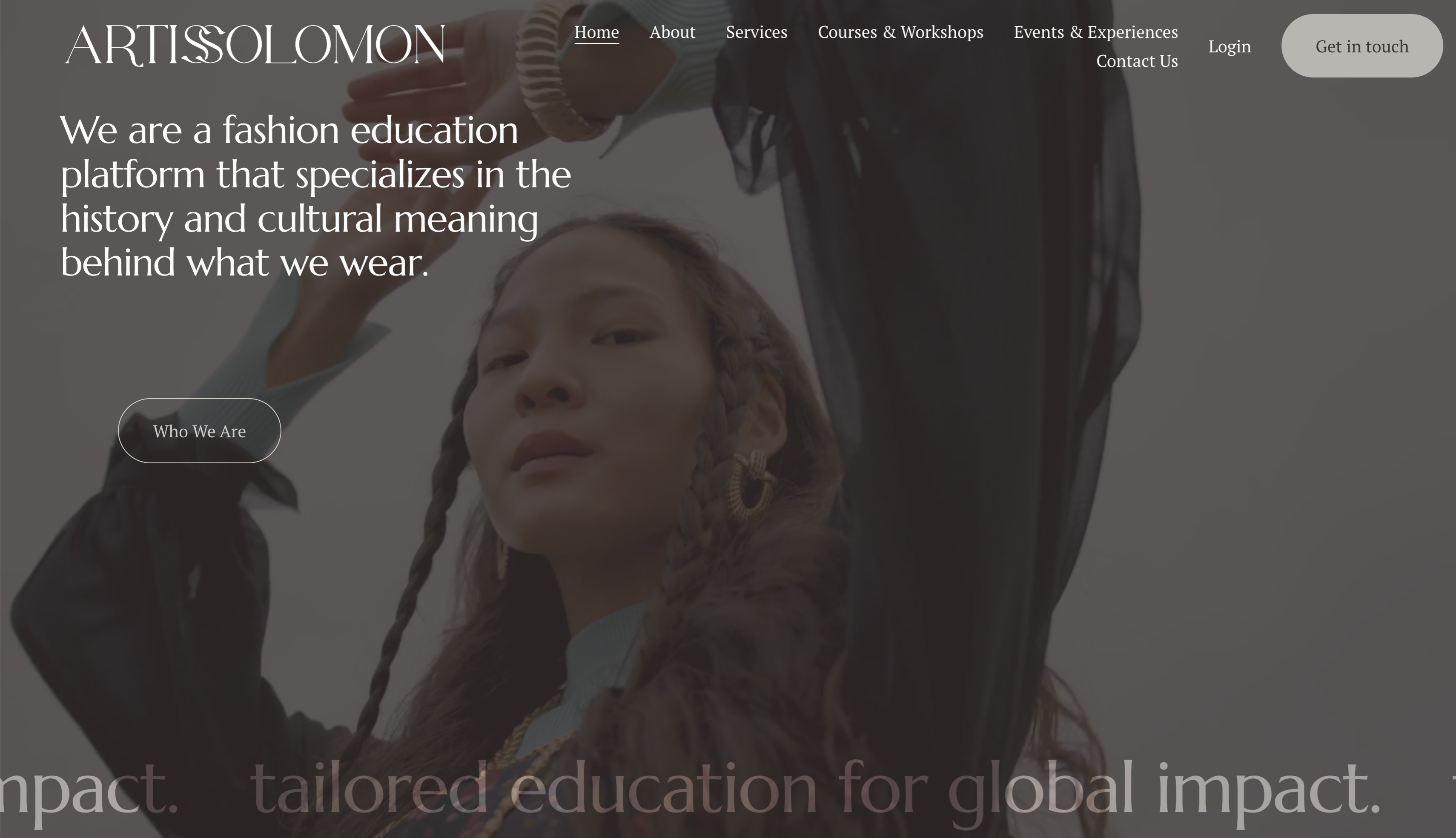 Artis Solomon––We are a fashion education platform that specializes in the history and cultural meaning behind what we wear. thumbnail