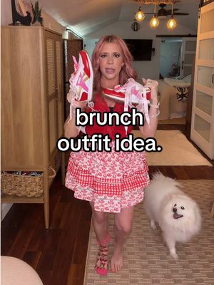 Brunch but make it cute AND cozy ☕🌸 layer this look with a cardigan for those cooler spring days + I paired it with my c