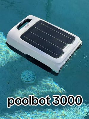 POV: You used to be the pool skimmer… and now you’ve been replaced by a tiny robot 🤖💦 Honestly? Best member of the house