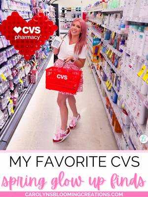Spring glow-up starts NOW 🌸✨ These are my @CVS Pharmacy finds to help you shake off those winter blues and step into you