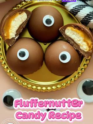My latest recipe: The FLUFFERNUTTER as a candy!!! 🫶#peanutbutter #fluffernutter #marshmallow #easyrecipe #dessertrecipe 