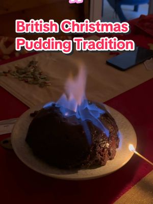 My neighbor’s Christmas Pudding tradition that we were proud to learn all about and be a part of! #british we ❤️ her #br