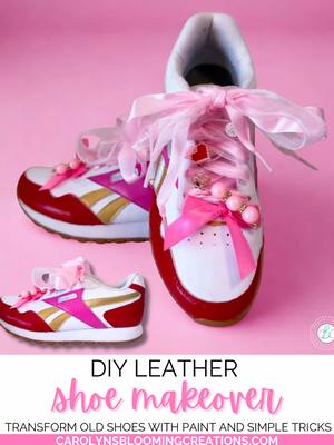 These old @Reebok Official shoes were THIS close to being tossed 😳 wait for the glow-up, inspired by Father of the Bride