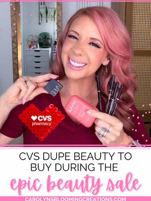 Serving luxury vibes without the luxury price tag 💄🔥 I’m showing off my best CVS beauty dupes and Epic Beauty Sale savin