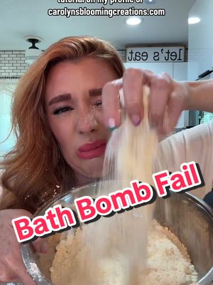 Turning lemons into lemonade: Fizzy bath soak that smells divine and works! #bathbomb #fails #fail #crafting #bathsoak #