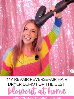 How I get silky, smooth hair FAST 💁‍♀️✨ My new hair bestie is @MyRevAir and it’s giving salon vibes without the salon ti