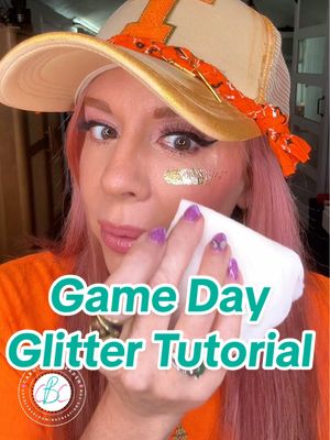 Game day GLITTER or for any day and I love it! @Fazit #gameday #fazit #glitter #teamspirit #cheerleading 