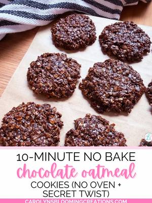 POV: you made cookies in 10 minutes… and didn’t even turn on the oven 😍🍪 The cinnamon twist makes these NEXT LEVEL. Save