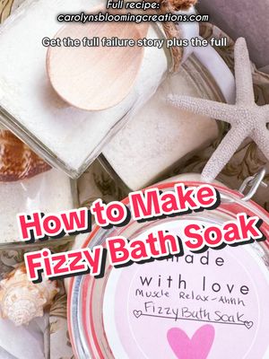 My fail=your success 🥰 Fizzy bath soak that smells divine and works! #bathbomb #fails #fail #crafting #bathsoak #bath #e
