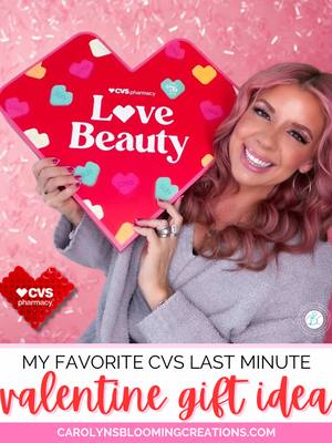 This is my favorite last-minute Valentine’s Day grab from @CVS Pharmacy 💘
Their Beauty Box makes the perfect under-$25 g