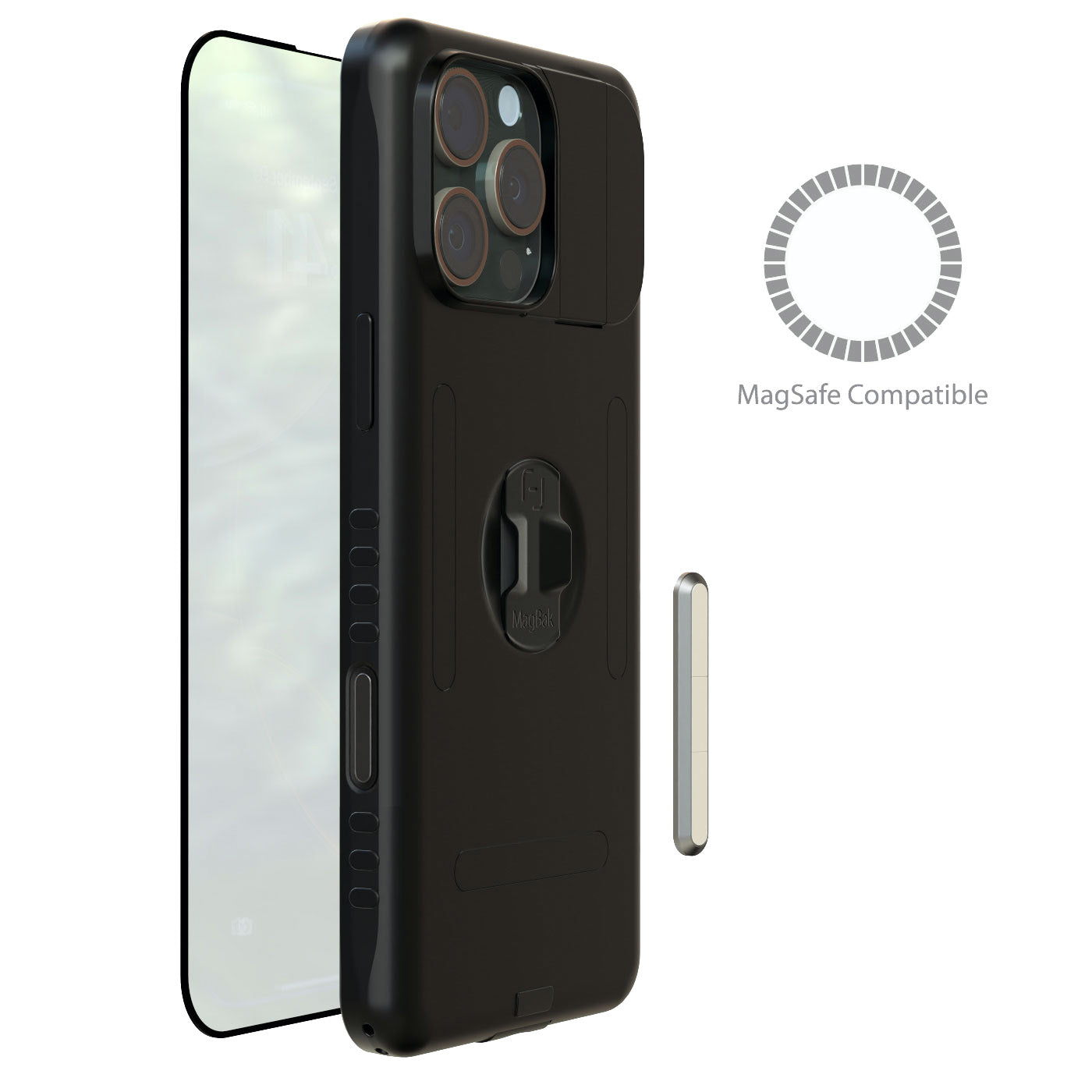 MagBak for iPhone 16 Series + MagStick to Mount Anywhere thumbnail