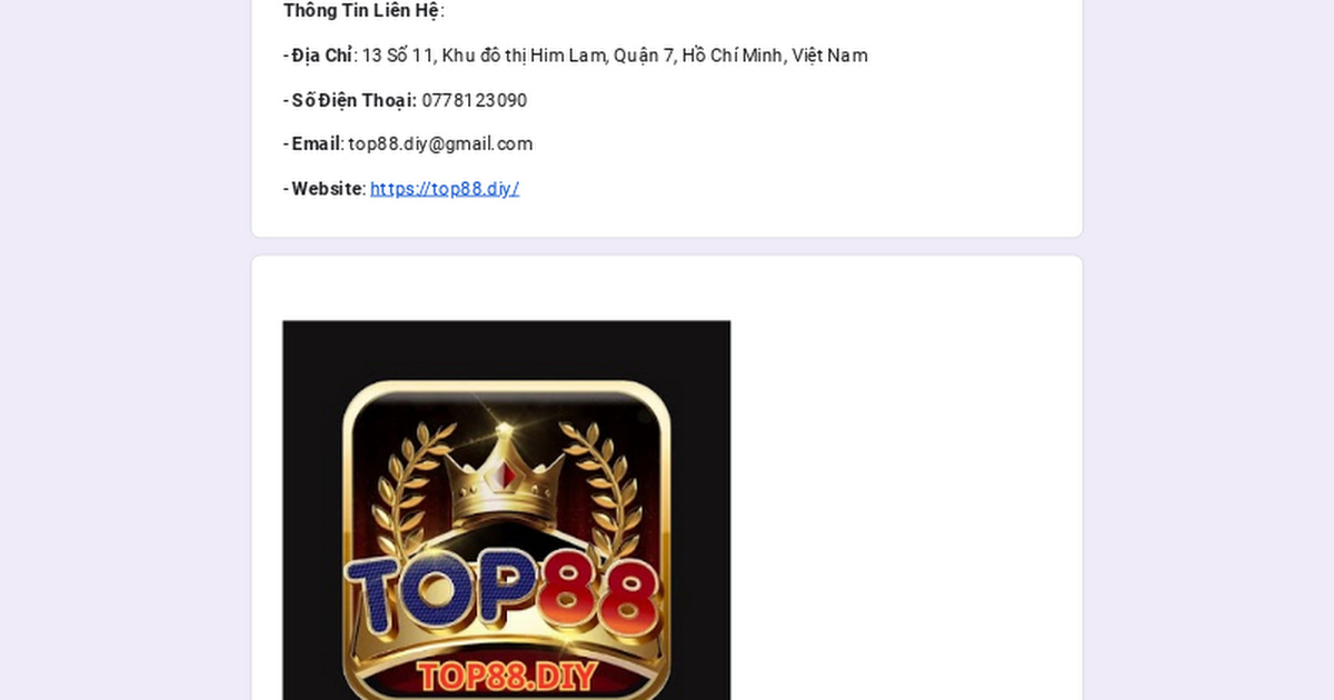 TOP88 | CỔNG GAME ĐỔI THƯỞNG DANH TIẾNG 2024 | TẢI TOP 88 thumbnail