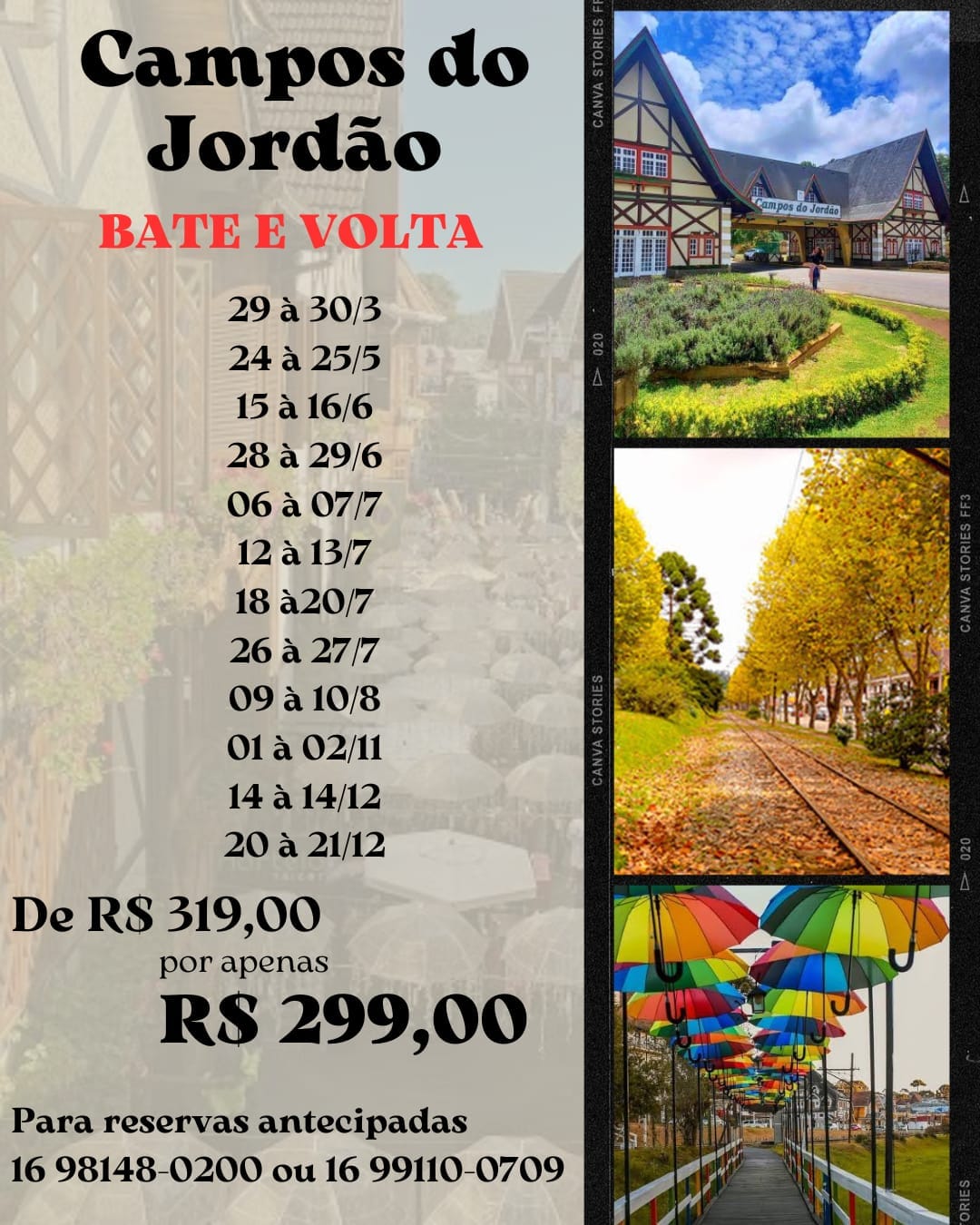 CAMPOS DO JORDÃO/SP, DIVERSAS SAÍDAS thumbnail