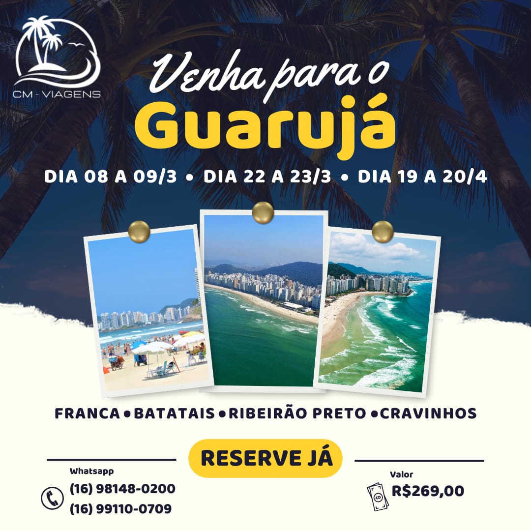 PRAIA DE PITANGUEIRAS, EM GUARUJÁ/SP, DIVERSAS SAÍDAS thumbnail