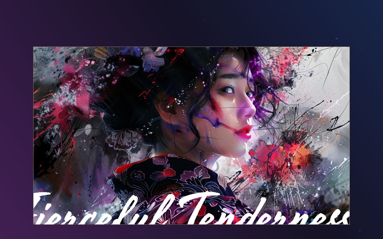 "Fierceful Tenderness" - A conceptual Digital Art project by Nico Beloved thumbnail