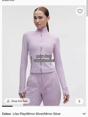 lilac play define jacket! 😍💜 full list of the drop is in my ShopMy! 🫶#lululemon #lululemonnewdrop #lululemonwhatsnew #lu