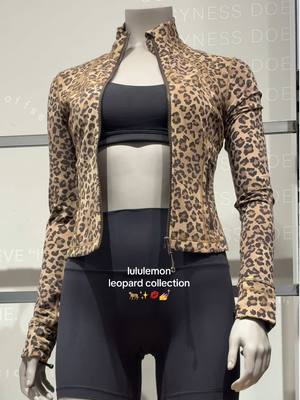 are we into it?! lululemon leopard collection 🐆 #lululemon #lululemonwhatsnew #lululemonleopard #leopardlululemon #lulul