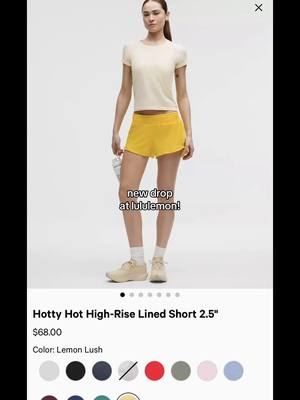 lemon lush! 😍 | lululemon what’s new! #lululemon #lululemonwhatsnew #lululemonnewreleases #lululemonnewdrop #lululemondr