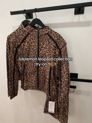 leopard collection try-on 🐆 | all sizing + outfit details in my ShopMy 🫶 #lululemon #lululemontryon #lululemonleopard #l