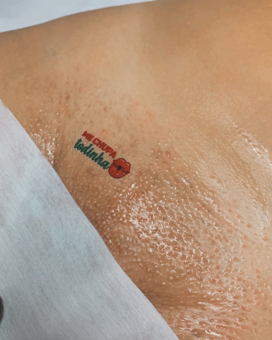 Virilha lisinha , só esqueci de tirar foto do antes!