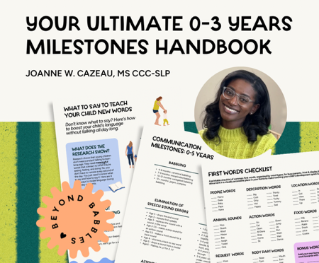 0-3 Years Language Milestones Handbook thumbnail