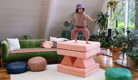The Nugget Play Couch – Blossom thumbnail