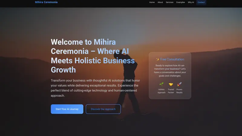 Mihira Ceremonia - AI Integration thumbnail