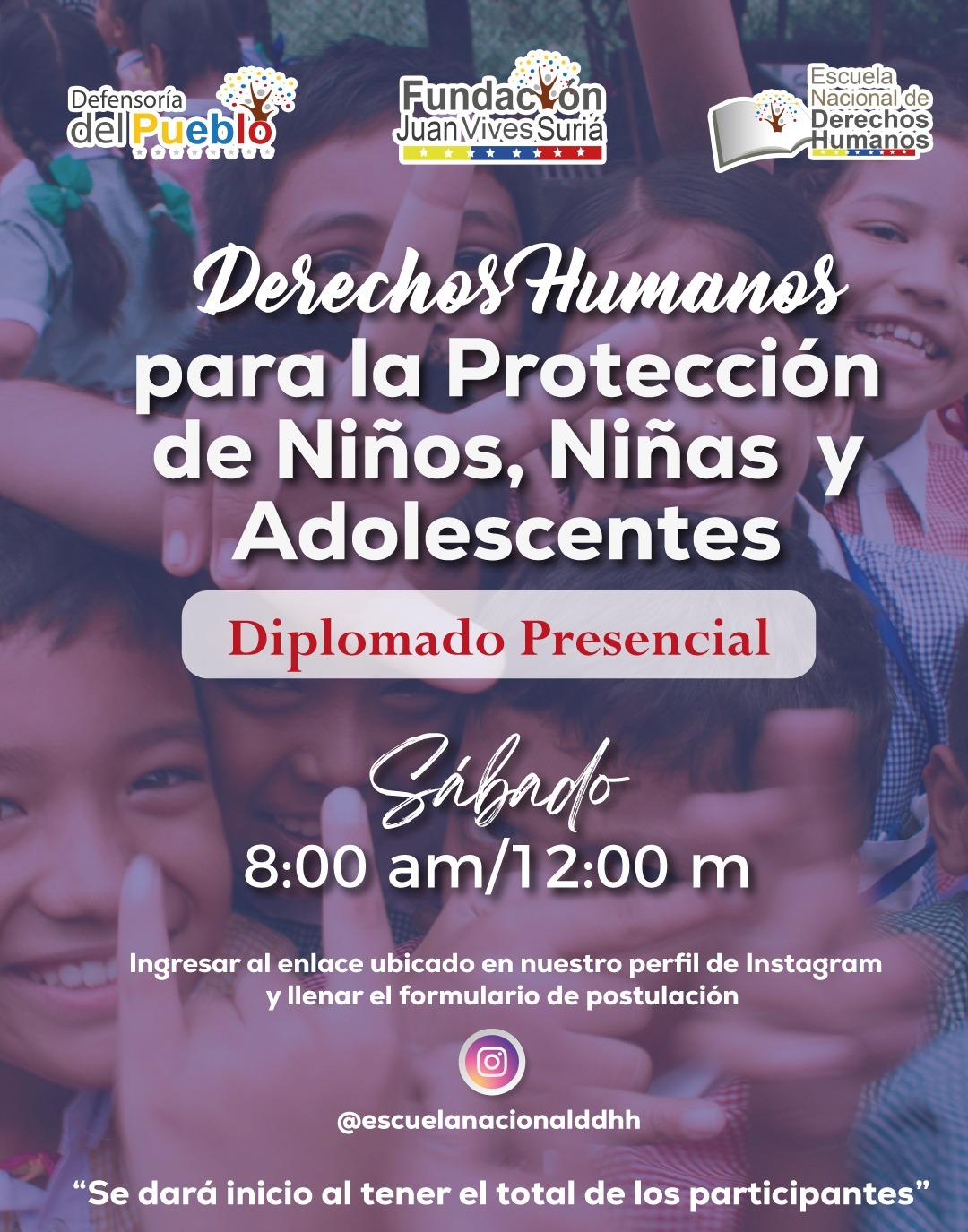 Postulación Diplomado Presencial Derechos Humanos para la Protección de las Niñas, Niños y Adolescentes (Sábado) thumbnail