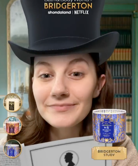 Bridgerton Lens on Snapchat thumbnail