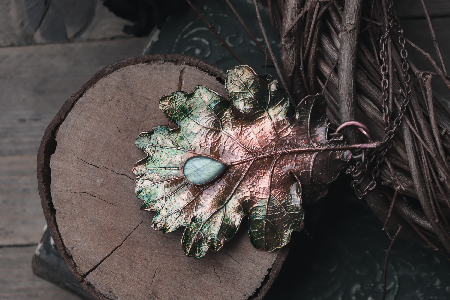 Collane con foglie e gemme✨ thumbnail