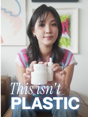 Believe it or not, this isn’t plastic.  The beauty industry creates over 120 billion units of packaging every year, and 