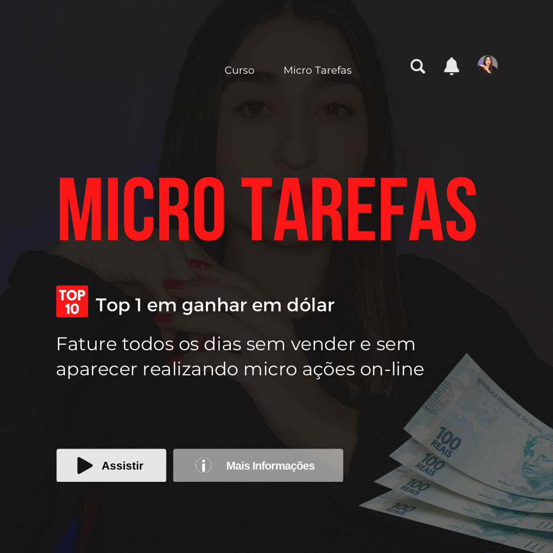 Micro Tarefas - (Ganhe em Dólar) sem vender nada pra ninguém!  thumbnail