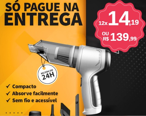 ASPIRADOR DE PÓ PORTÁTIL thumbnail