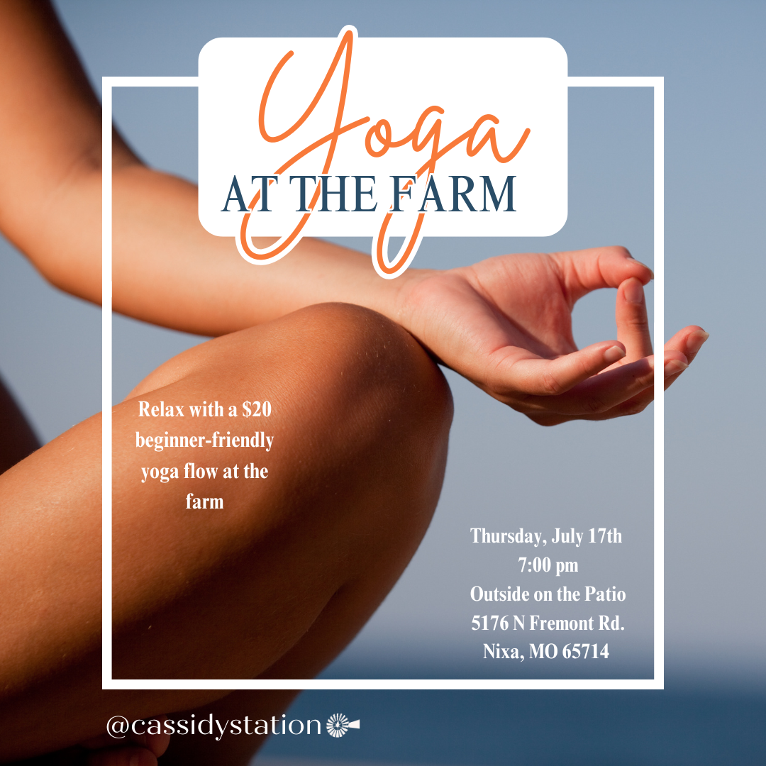 July 17th | Yoga at the Farm thumbnail