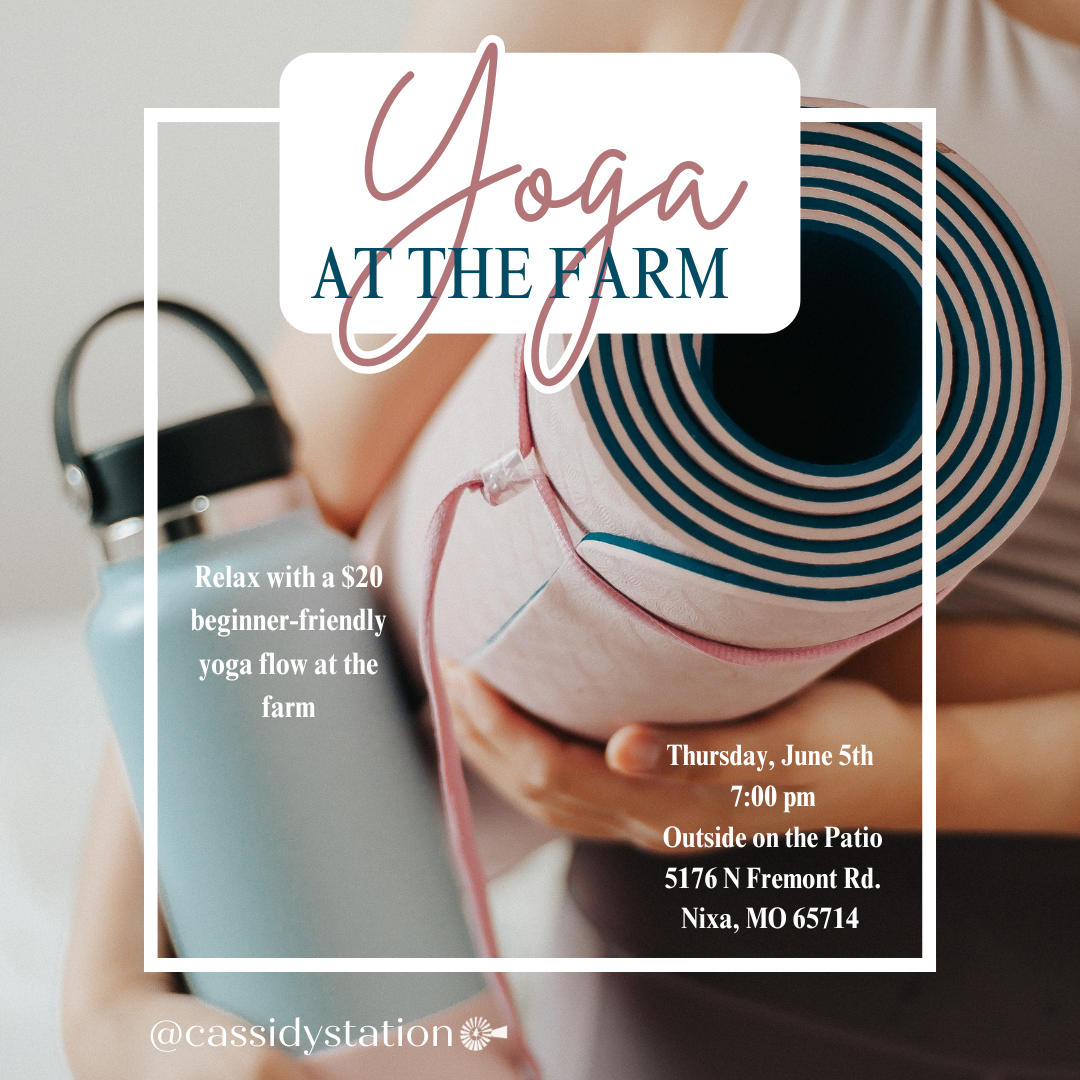 June 5th | Yoga at the Farm thumbnail