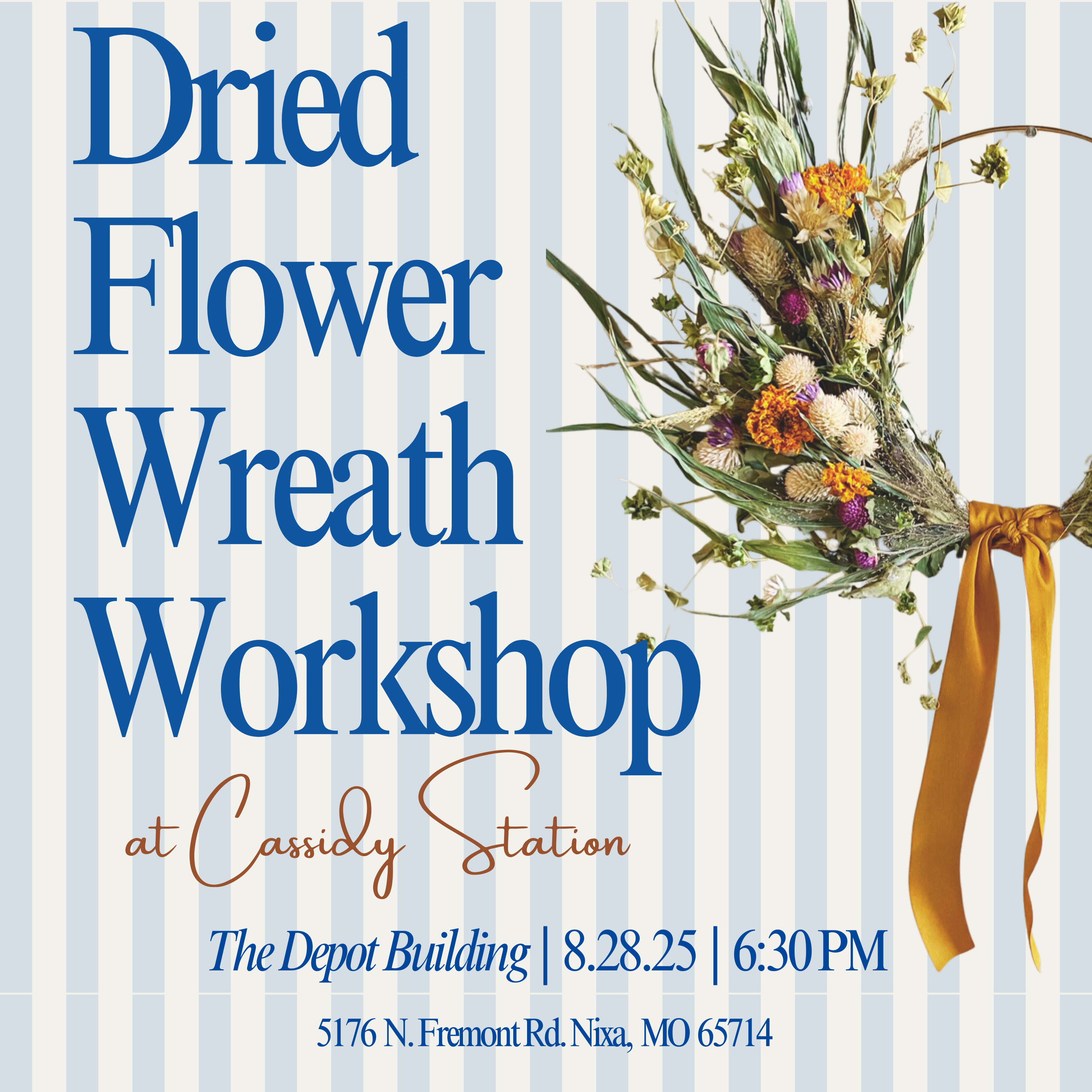 August 28th | Wreath Workshop thumbnail