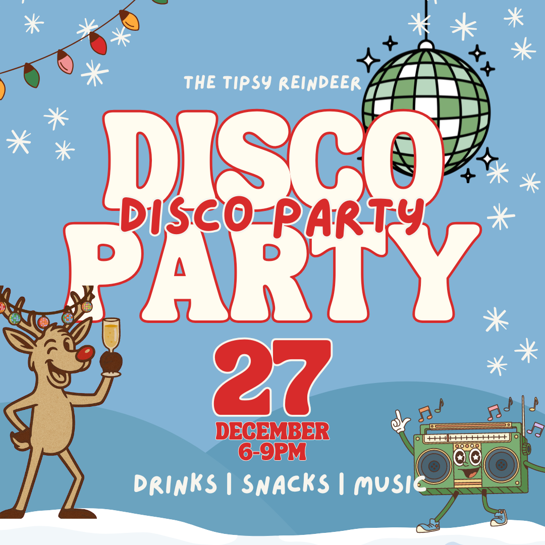 December 27th | Disco Party at The Tipsy Reindeer thumbnail