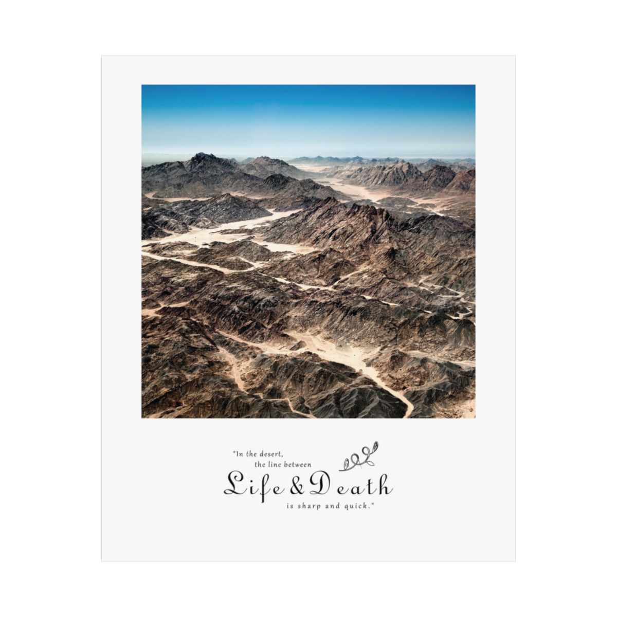Distant Horizons Motivational Print | Slogan Photography Poster, Inspirational Art, Motto Gifts, Interior Design, Positive Quote, Nature Lover - $24.93 - Distant Horizons thumbnail
