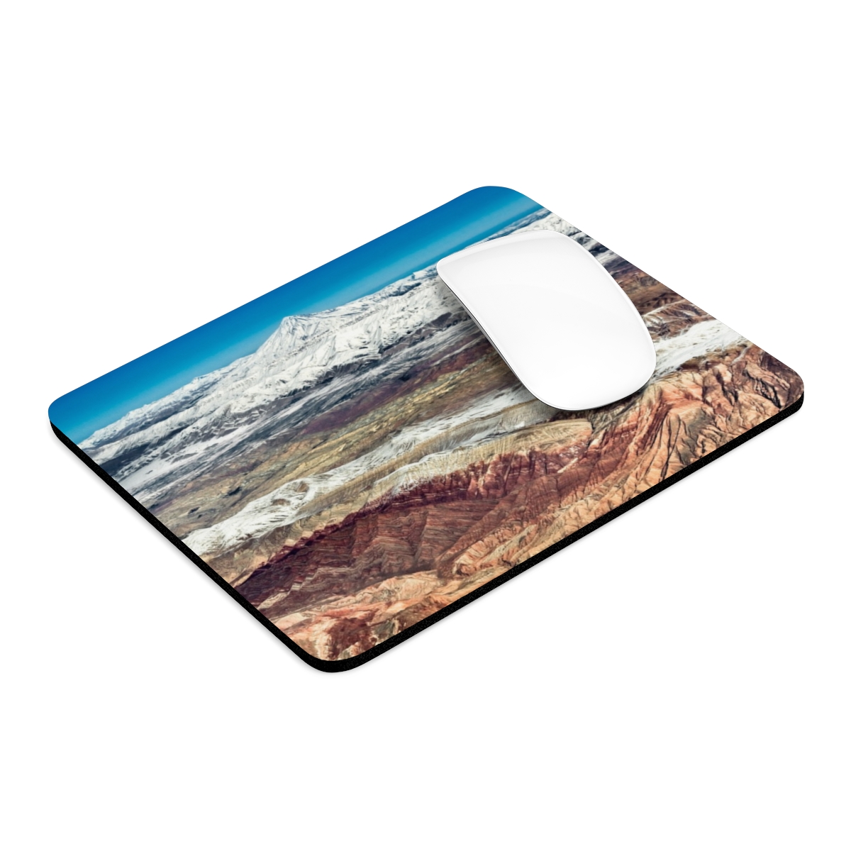 Scenic Mountain Mouse Pad | Desk Accessory, Office Gift, Nature Lover's Essential, Ergonomic Mouse Mat, Unique Workspace Decor - $19.02 - Distant Horizons thumbnail